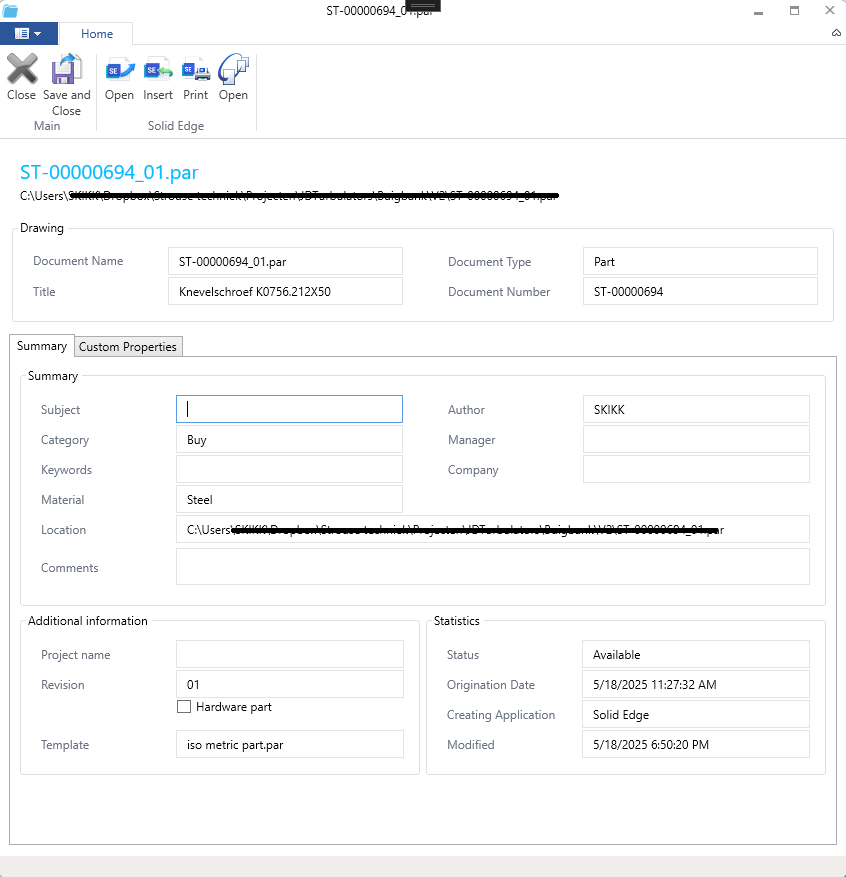 Overview of Default Properties